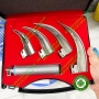 Dụng cụ thẩm định phòng khám - Bộ đặt nội khí quản 4 lưỡi cong - Laryngoscopes