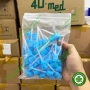 Đầu trộn răng tạm tỷ lệ 1-1, đầu trộn cao su màu xanh