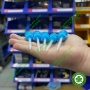 Đầu trộn răng tạm tỷ lệ 1-1, đầu trộn cao su màu xanh