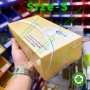 Găng tay cao su không bột Vglove phủ polymer 2 mặt - HỘP VÀNG - HÀNG CHÍNH HÃNG