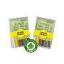 Trâm tay nong rộng ống tủy hình vuông K Files Mani - Vĩ 6 cây