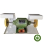Máy đánh bóng tháo lắp labo 2 đầu có máng - Việt Nam