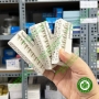 Thước đo nội nha Mini Endo màu xanh, trắng