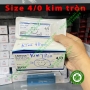 Chỉ khâu phẫu thuật không tiêu CPT Black Silk kim tròn 1/2C 4/0
