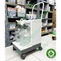 Máy hút dịch phẫu thuật 2 bình di động - Bộ
