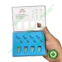 Chốt sợi thuỷ tinh tái tạo cùi AAA FIBER POST - Hộp 25 chốt