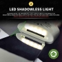 Bộ gương chụp ảnh trong miệng có đèn Led và quạt chống hơi nước