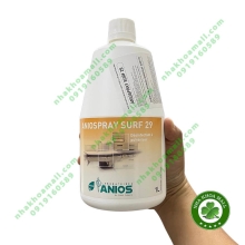 Dung dịch sát khuẩn bề mặt Aniospray Surf 29 - Chai 1 lít