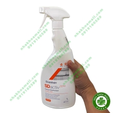 Dung dịch xịt sát khuẩn bề mặt không cồn SDactiv ZERO Bossklein
