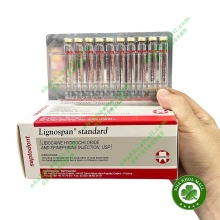 Tê Pháp đỏ - Tê  Lignospan Standard 2% - Septodont