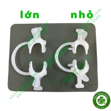 Banh miệng 3 chiều chỉnh nha silicon dẻo mềm cheek opener