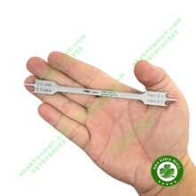 Thước đo mắc cài, định vị mắc cài bằng kim loại LOẠI TỐT