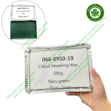 Sáp khay inlay thỏi cứng xanh - Classic Modeling wax Navy Green