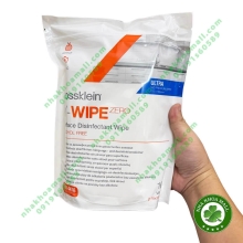 Khăn lau sát khuẩn bề mặt không cồn Bossklein V WIPE ZERO 