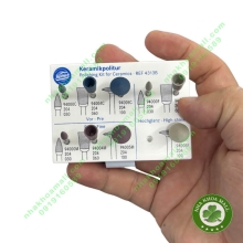 Bộ Sửa Soạn Và Đánh Bóng Sứ Komet 4313B Polishing Kit for Ceramic