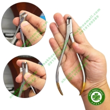 Bộ kềm cắt dây chỉnh nha - Kềm cắt xa dư dây cán vàng 