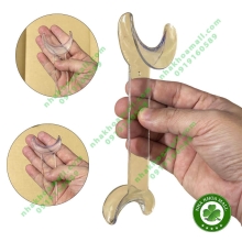 Banh miệng chụp ảnh - Banh miệng nhựa trắng 2 đầu
