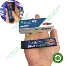 Giấy cắn 2 mặt đỏ đen Accufilm II Booklet Red/Black S053 Parkell Mỹ